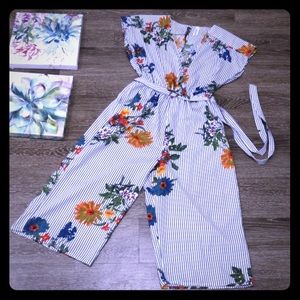 Fun Spring floral romper!